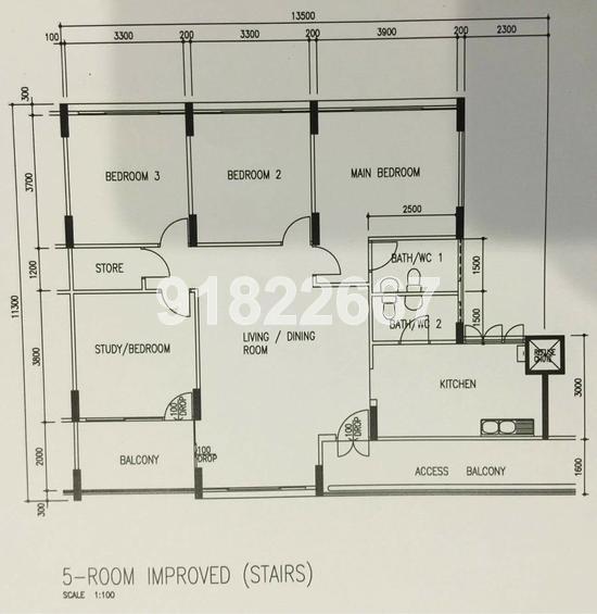 Blk 135 Serangoon North Avenue 2 (Serangoon), HDB 5 Rooms #126908082